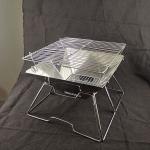 Picnic Outdoor Charcoal Barbecue Grill, Portable Charcoal Grill, Folding