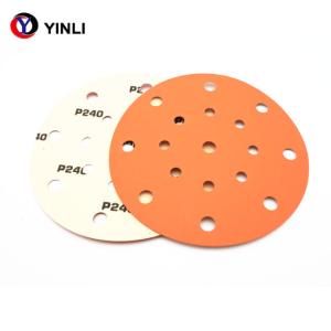 Quality Orange Film Abrasives Ceramic Sanding Disc Aluminium Oxide 5 Inch wholesale