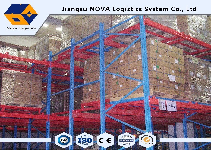 Heavy Duty Metal Storage Racks Q235 Steel , Adjustable Pallet Racking For Warehouses