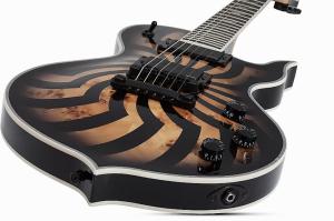 Quality Custom Wylde Audio Odin Grail Charcoal Burst Buzzsaw Electric Guitar Accept OEM wholesale
