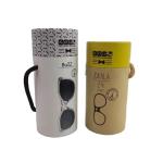 Round Craft Paper Cylinder Packaging Recyclable Cardboard Tube Gift Box With