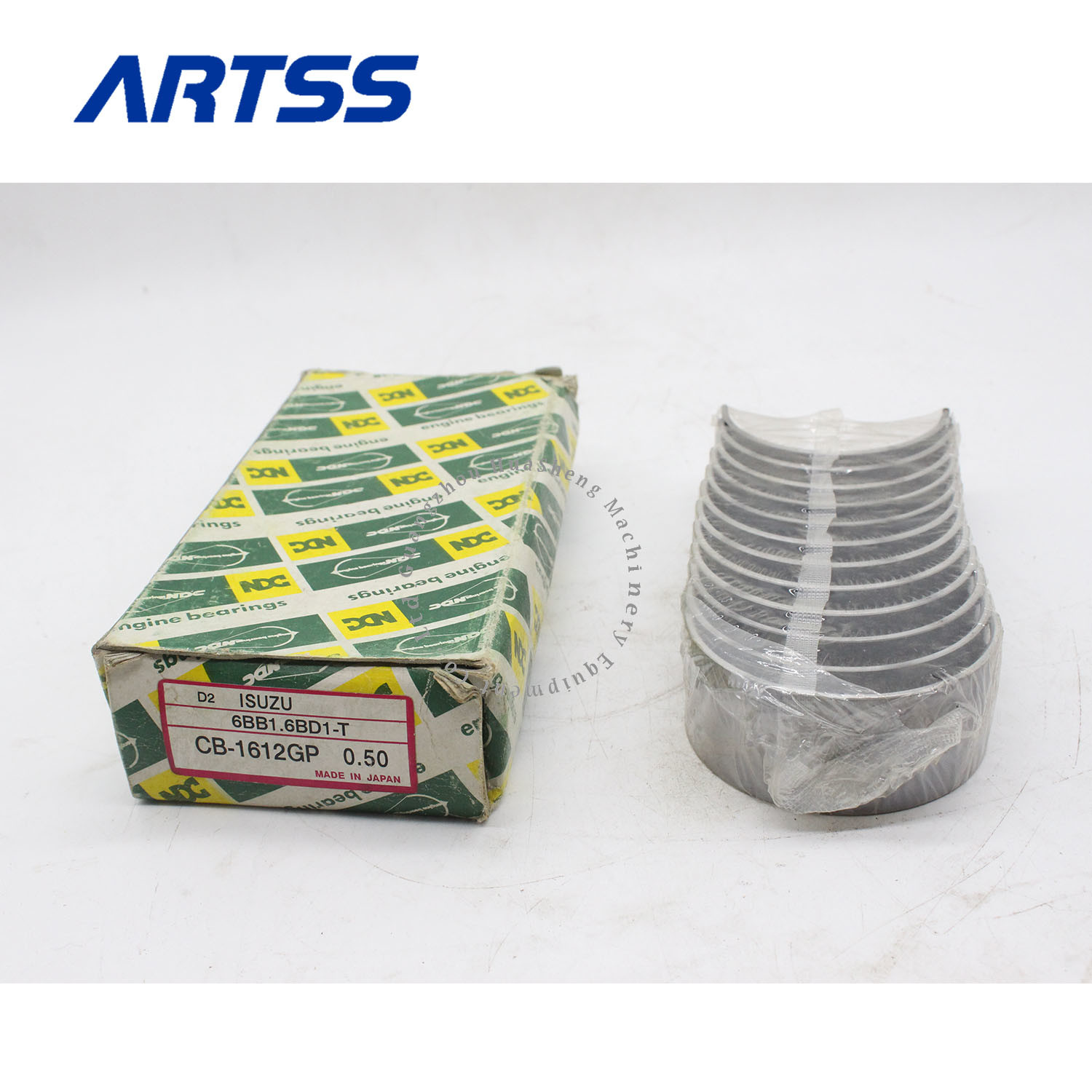 In Stock Diesel Engine NDC 6BB1 6BD1 Main Bearing & Con Rod Bearing +0.25 / 0.5 For ISUZU Excavator Spare Parts