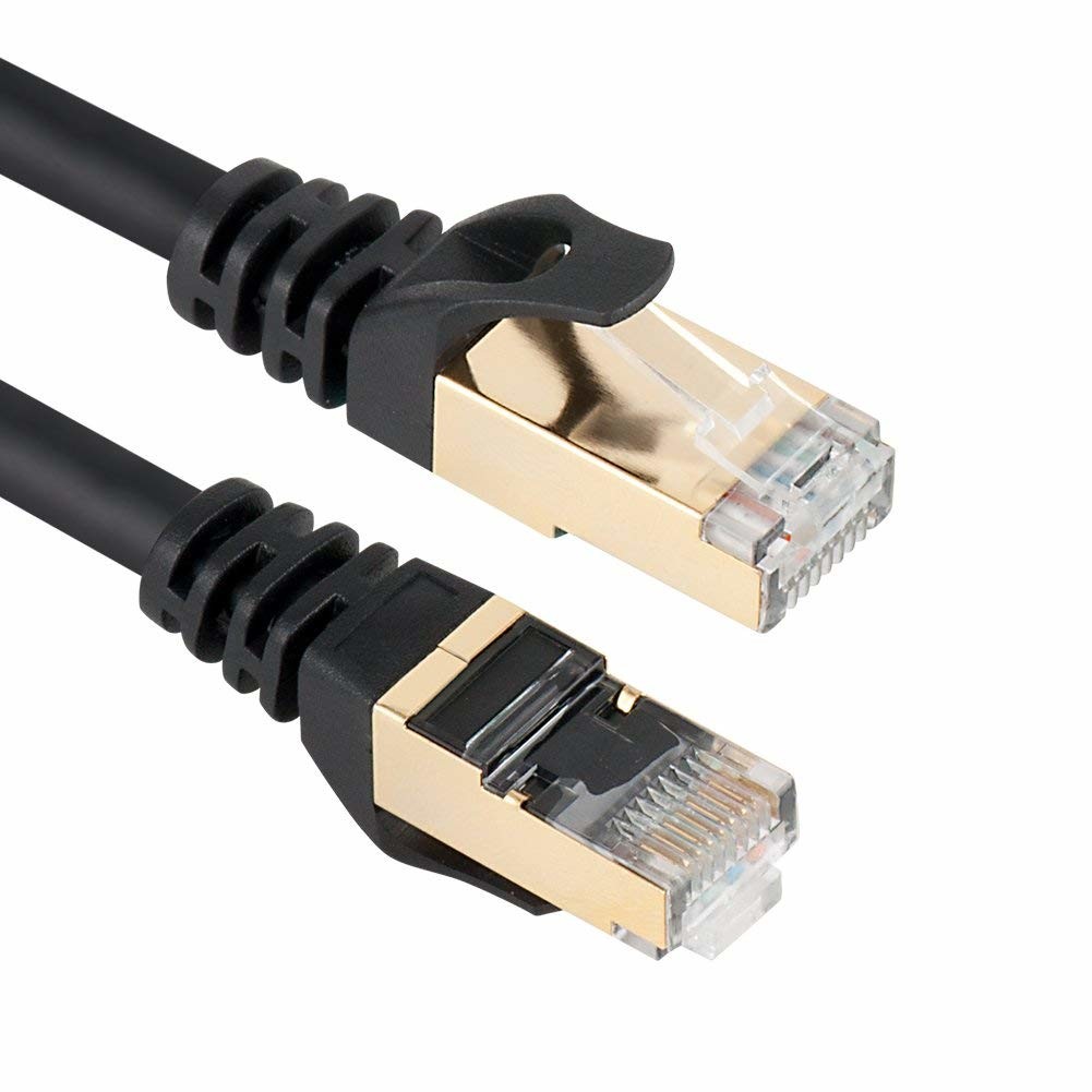 Computer 1000Mbps Patch Cable Cat 6 , Pure Copper 24AWG Patch Cord RJ45 Cat 6
