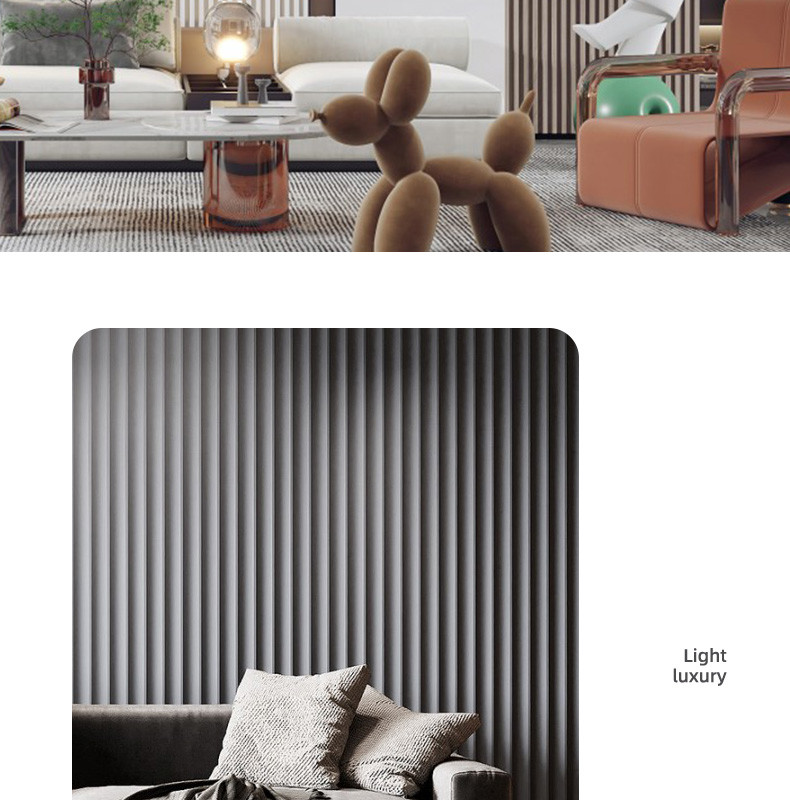 Interior Decoration WPC Wood Panel 1220*2440mm 1220*2600mm
