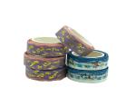 Elegant Die Cut Paper Adhesive Washi Tape For Arts