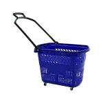 Plastic Supermarket Shopping Basket Retail Stores Red Market Shop Basket