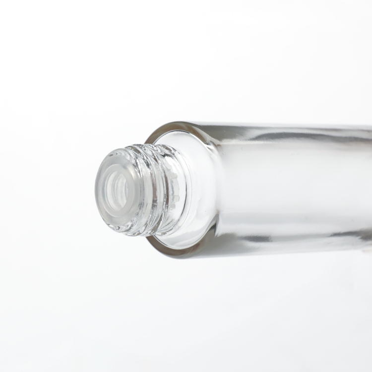 Custom Logo 30ml / 1OZ Glass Oil Dropper Bottle For Skin Care Liquids