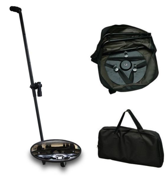 Cheap Portable Automotive Inspection Mirror , Flexible Under Vehicle Checking Mirror for sale