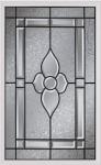 Brass caming decorative glass