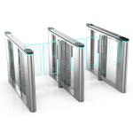 ESD Slim Speedlane Turnstile , 1.5mm Thickess Stainless Steel Speed Turnstile