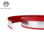 Illuminated 33.3 meters Channel Letter Steel Trim Cap