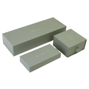Quality Luxury Delicate Drawer Storage Boxes , Logo Packaging Boxes Hard Rigid wholesale