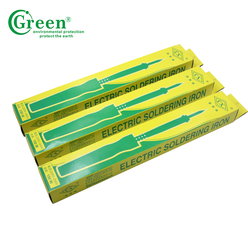 Wooden Handle Industrial Soldering Iron 300-2000 ℃ 110V / 220V Lead Free Material