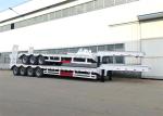 150 Tons 3 Axles Hydraulic Gooseneck Low Bed Semi Trailer