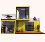 Shipping Containers Prefab House Comfortable Container Villa With Bathroom