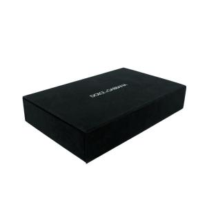 Quality Wooden Luxury Gift Boxes Black Paper Silk Screen 1C printing wholesale