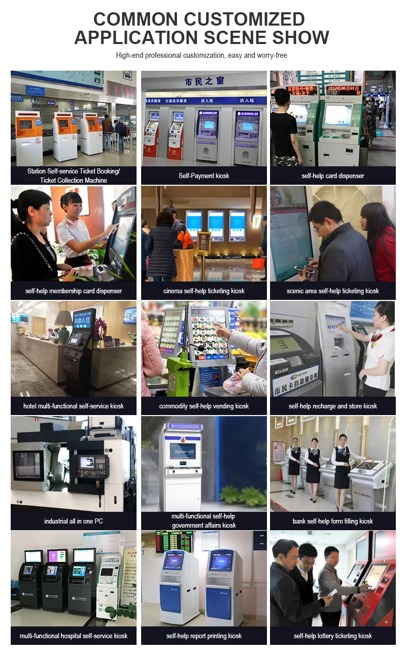 Color/Model Customization Order Pos System Pay Self Service Paymentl Multifunction Self Service Report Collect Terminal