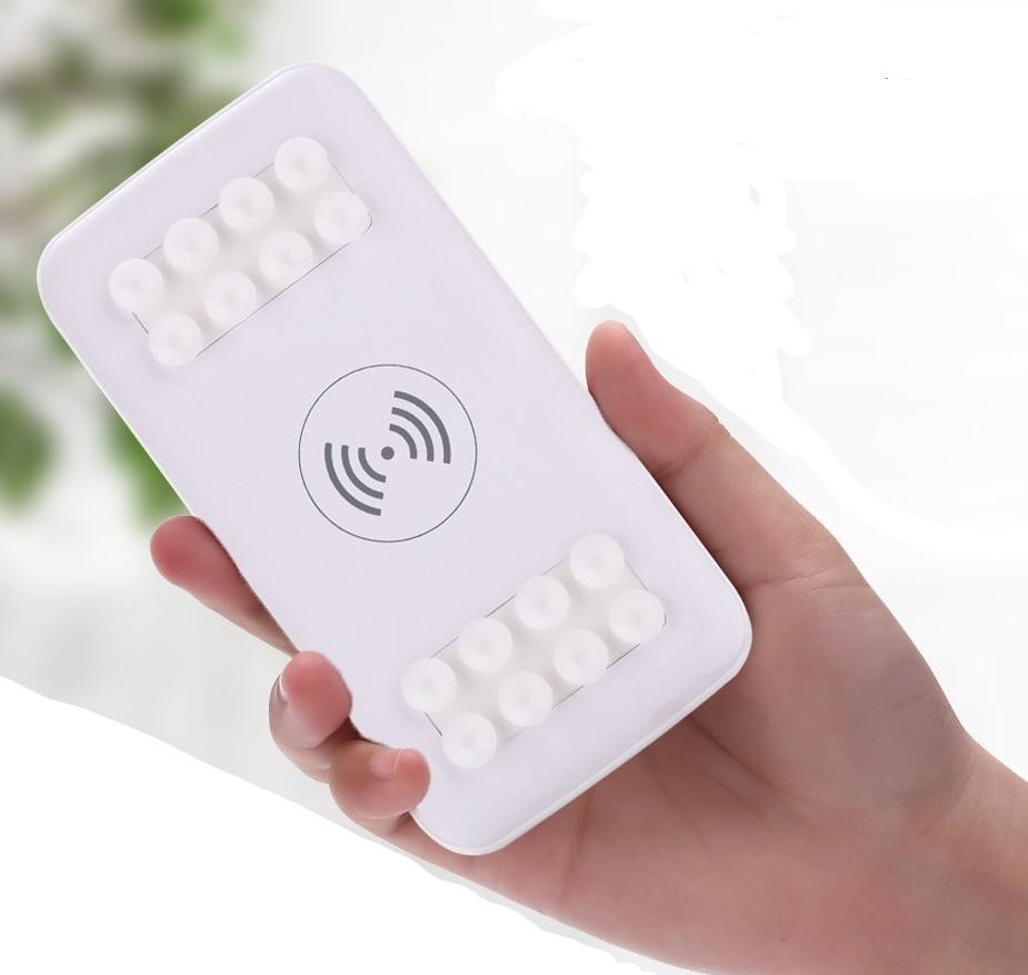 5V1.2A Wireless Suction 10000mAh Led Logo Power Bank UN38.3