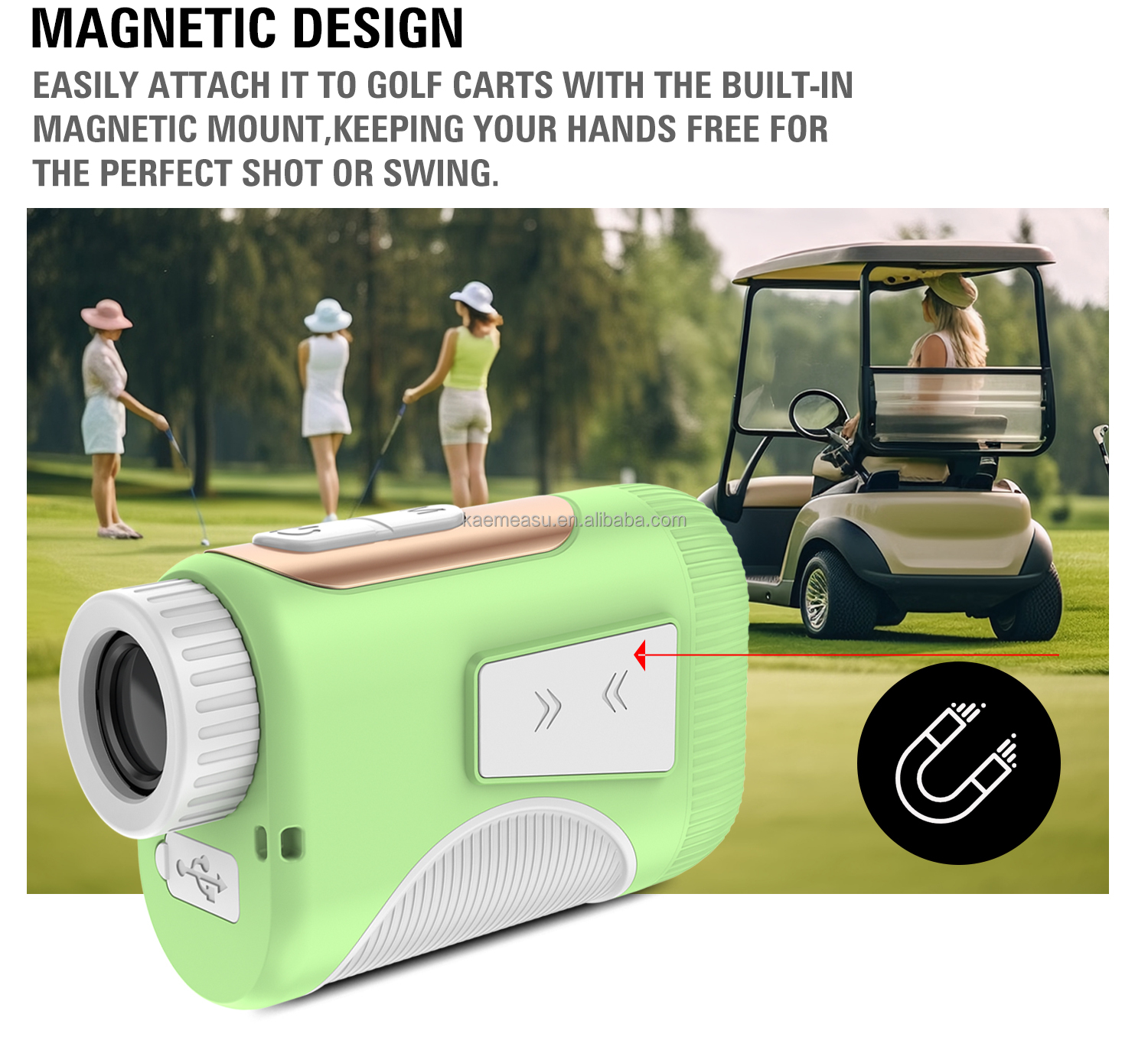 OEM Golf Slope Scope Laser Distance Meter Telescope Industrial Grade Golf Laser Rangefinders for Hunting Binoculars