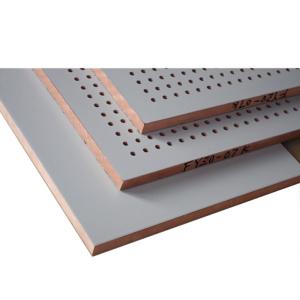 Quality MDF Perforated Wood Acoustic Panels Recording Room Acoustic Absorption Panels wholesale