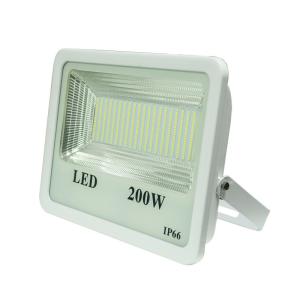 Quality IP66 200 Watt 6500K Outdoor High Power LED Flood Light High Lumen White Black wholesale