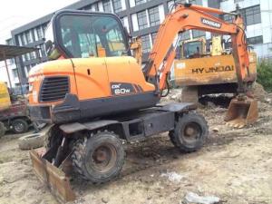 Quality Mini used doosan dx60 cralwer excavator for sale wholesale