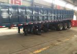 Construction Business Semi Trailer Truck For Transporting Soil, Sand High Safety