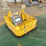 Magnetic Navigation AGV Trolley