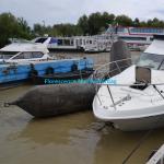 Heavy Duty Ship Launching Balloon Rubber Airbags With Free Fittings