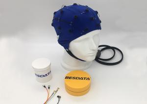 Quality High Density EEG Electrode Cap Breathable , Medical Wireless Eeg Electrodes Multi Color wholesale