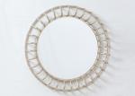 Classical Color Round Metal Framed Wall Mirror For Home Decoration