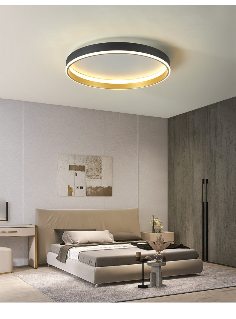 Nordic Minimalist Master Bedroom Lamp Ultra-thin Led ceiling lamps(WH-MA-218)