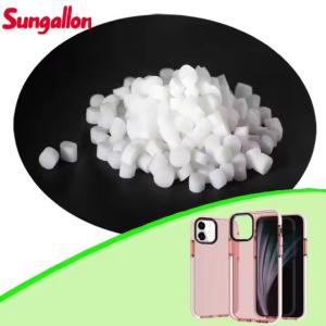 Quality 40A Hardness Thermoplastic Rubber TPR White Opaque For Wearable Tech Overmolding wholesale