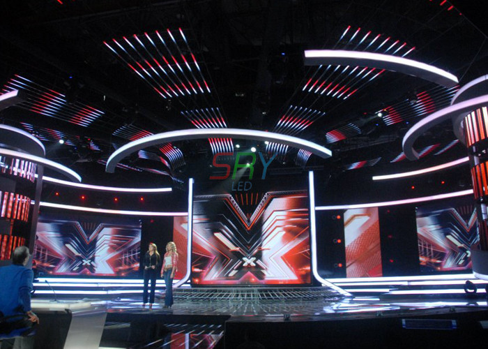 Light Weight Indoor LED Display Sign 576MM X 576MM LED Screen Stage Backdrop