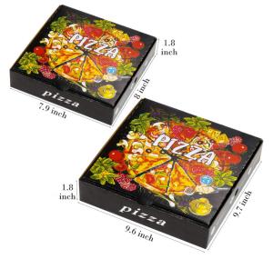 Quality Custom Logo Printed Paper Pizza Box Food Grade Preferred Material wholesale