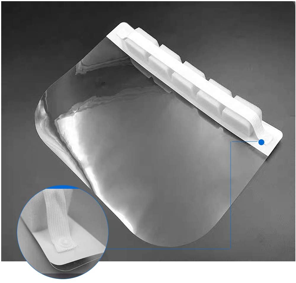 face+ shield mask with plastic shield visors disposable protection face shield