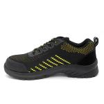 Anti Puncture Running Safety Shoes Custom Sneakers Safety Shoes Black