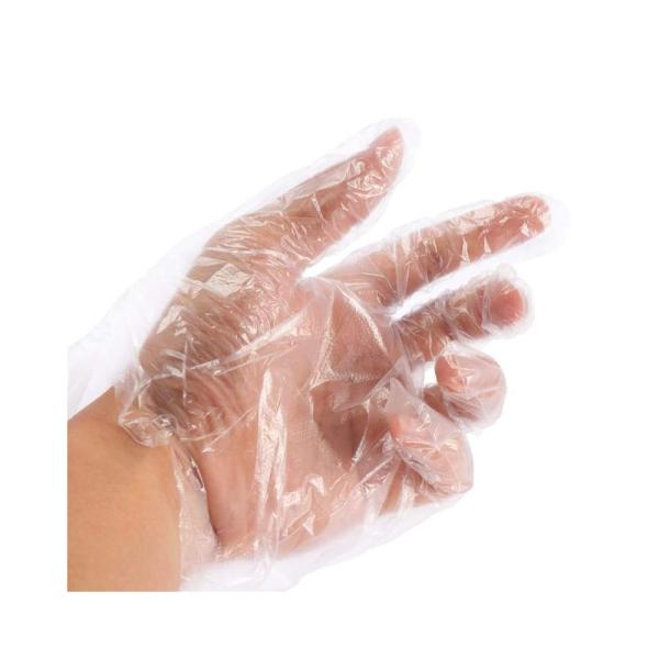PE Acid Resistant Anti Virus Disposable Isolation Gloves Cosmetology Semiconduct