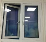 Aluminum Profile Casement Swing Window Laminated Glass For Residential