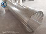 Continuous Slot Wedge Wire Screen Stainless Steel High Open Area