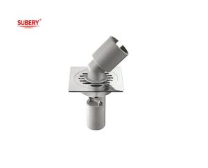 Quality Chrome Drain Floor Bathroom For Washing Machine Floor Mounted 100 x 100mm wholesale