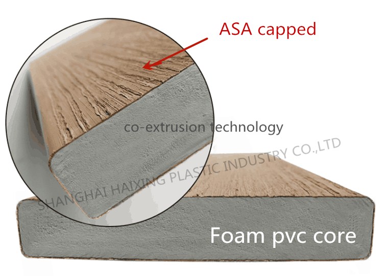 Outdoor Corridor PVC Floor Tiles with Optional Wood Grains and Anti-Slip Feature