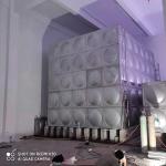 Airport SUS304 10000M3 Hotel Building Water Tank 3mm Panel