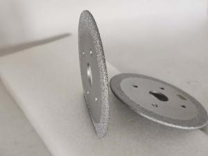 Quality High Speed Electroplated Diamond Saw Blade Brazing Diamond Wheel For Cutting Cermics wholesale