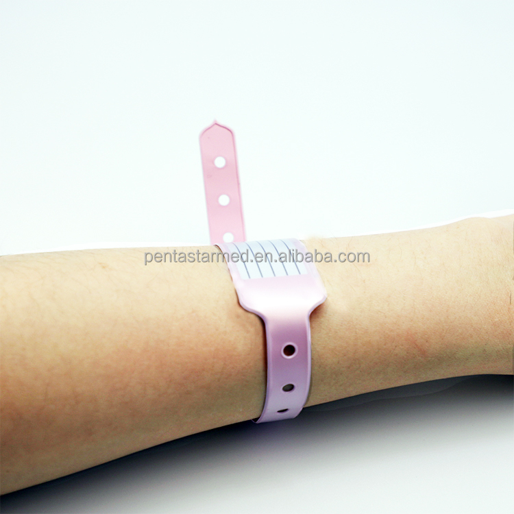 Wholesale Disposable Adult Medical Patient Identification ID Bracelet