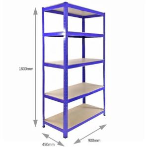 Quality 5 Tier Industrial Racks Steel Shelving Warehouse Shelves Storage Racks Shelving Units wholesale