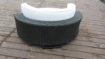 Washable Plastic Wicker Pet Bed , Lovely Rattan Dog Sleeping Bed