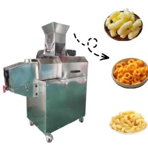 Quality Easy Operation Stainless Steel Corn Puff Making Machine For Snack Food Extrusion wholesale