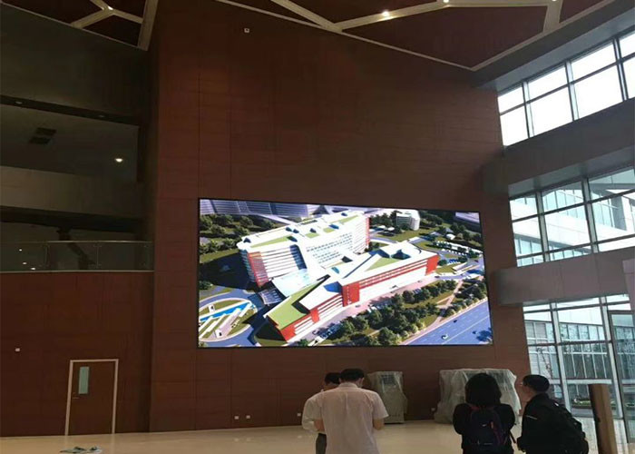 16x9 Hd Led Video Wall Gold Thread Indoor Fixed Led Display 320x160mm