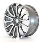 Aluminum Silver Land Rover Replica Wheels 20 inch rims 5x120 72.56